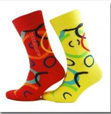 World Downs Syndrome day socks