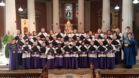 St Mary's Pro Cathedral Dublin Girls choir