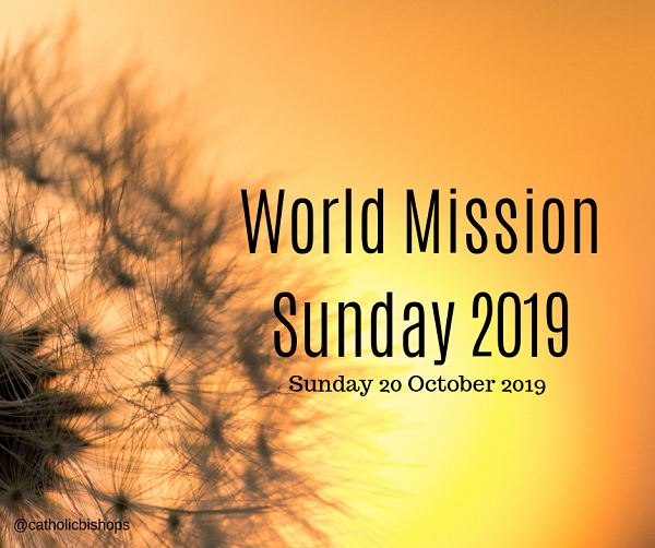 World Mission Sunday, October 20th 2019