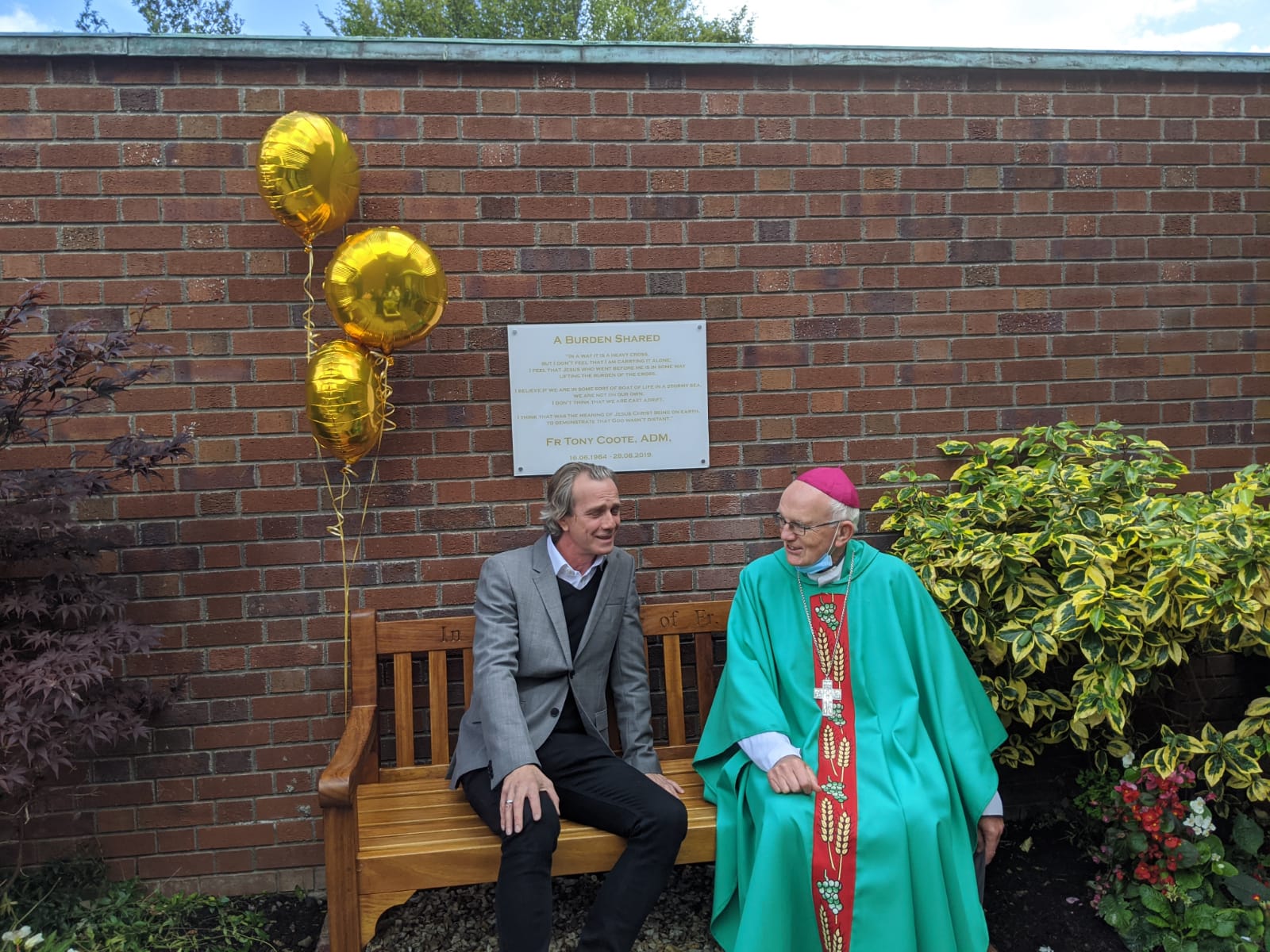 Rev Ian Gallagher and Fr. Tony's brother