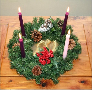 Advent Wreath, Kilmacud Parish 2020